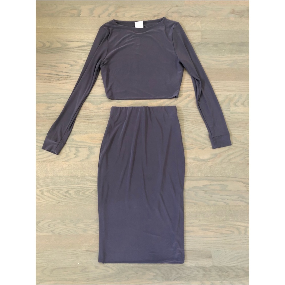 Two Piece Long Sleeve Dress